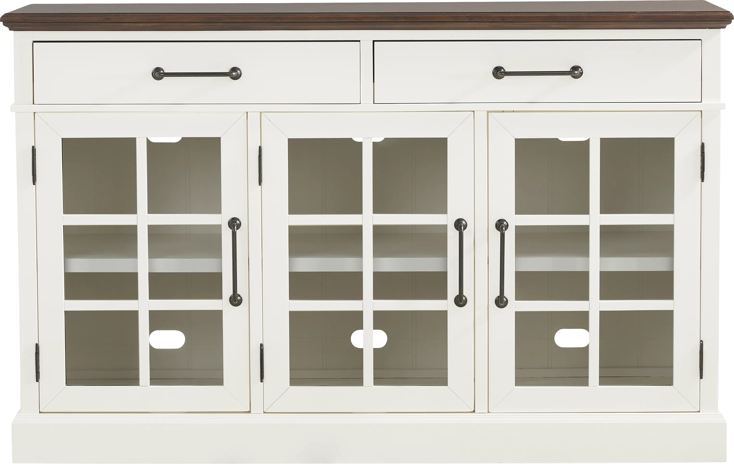 Ashlyn Lake White Credenza - Thumbnail - Image 1