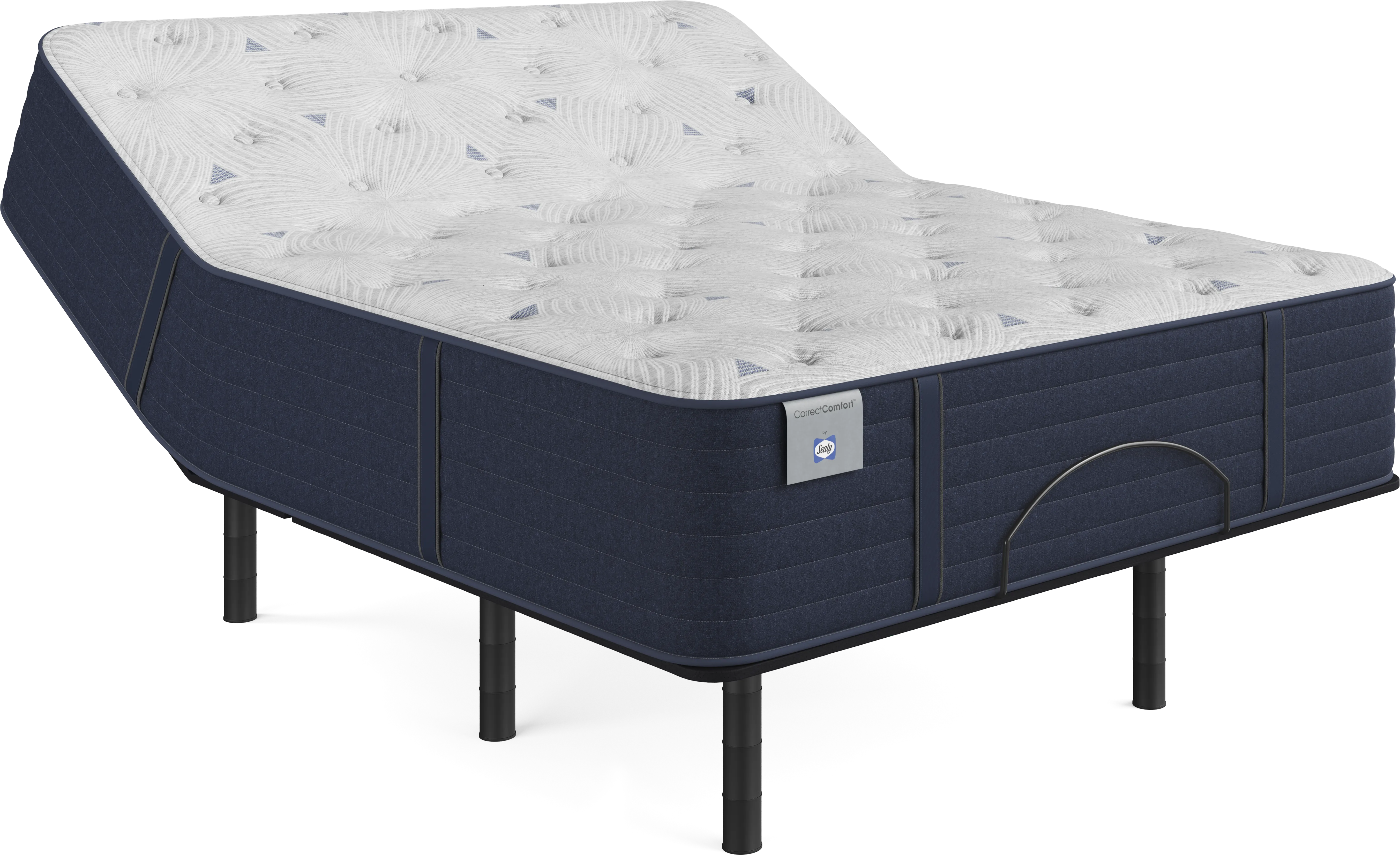 Sealy Correct Comfort Kerry Park Queen Mattress with Head Up Only Base - Thumbnail - Image 1