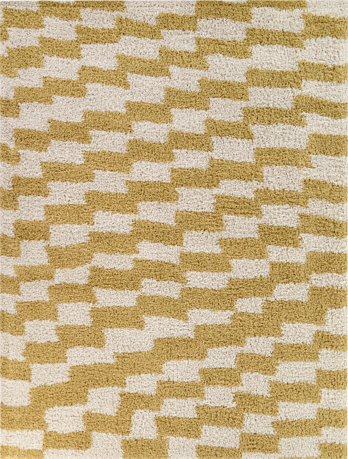 Kids Buzz Club Yellow 5'3 x 7' Rug - Thumbnail - Image 1