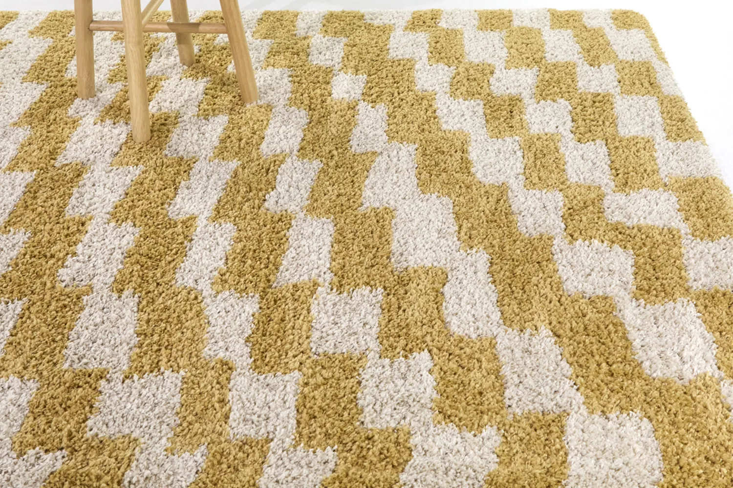 Kids Buzz Club Yellow 5'3 x 7' Rug - Image 2