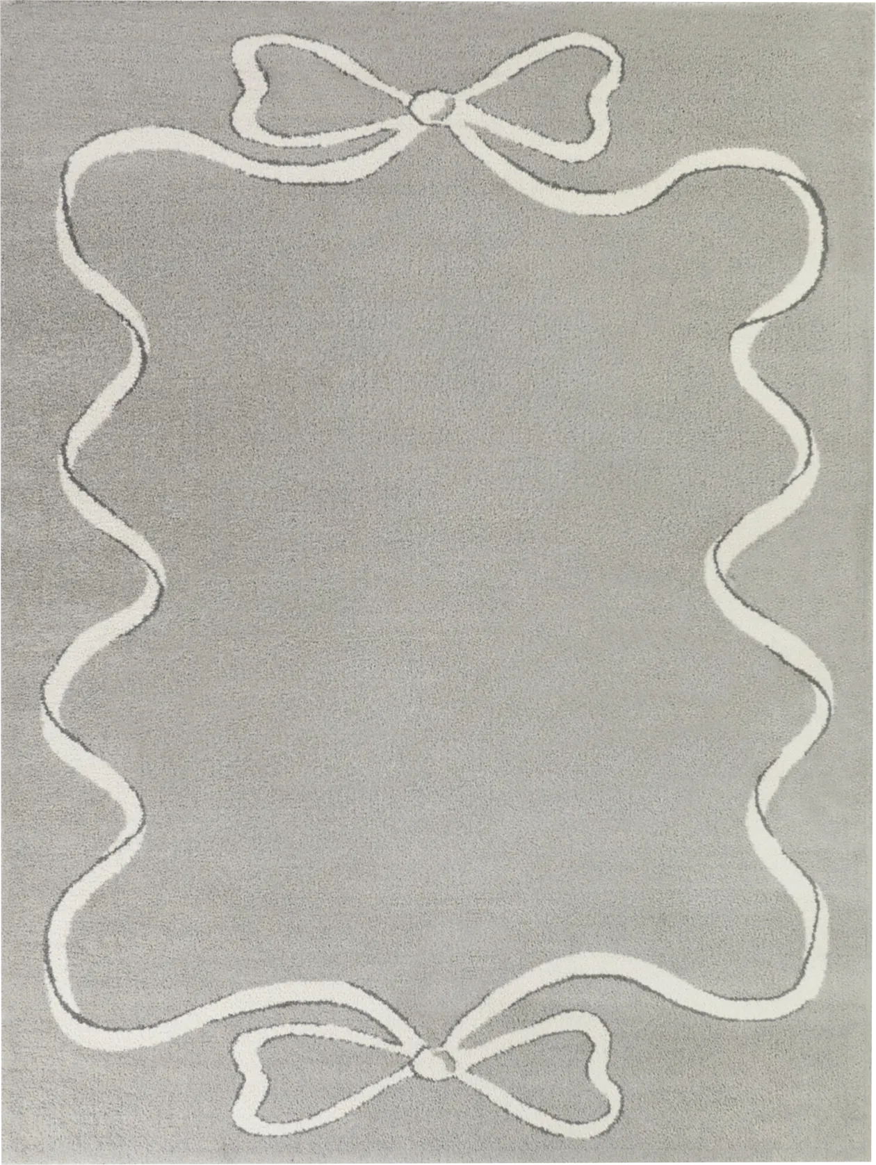 Kids Bow Manor Gray 5'3 x 7' Rug - Image 1