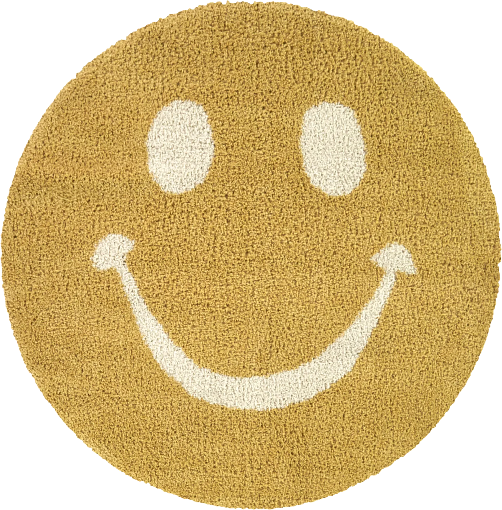 Kids Glee Pop Yellow 5'3 Round Rug - Image 1
