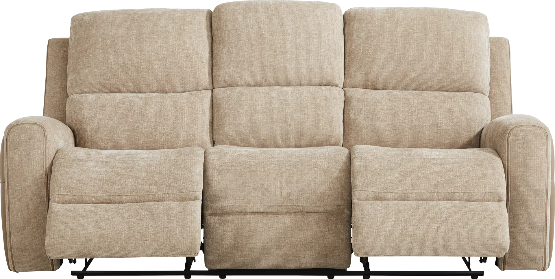 Harrison Beige Reclining Sofa