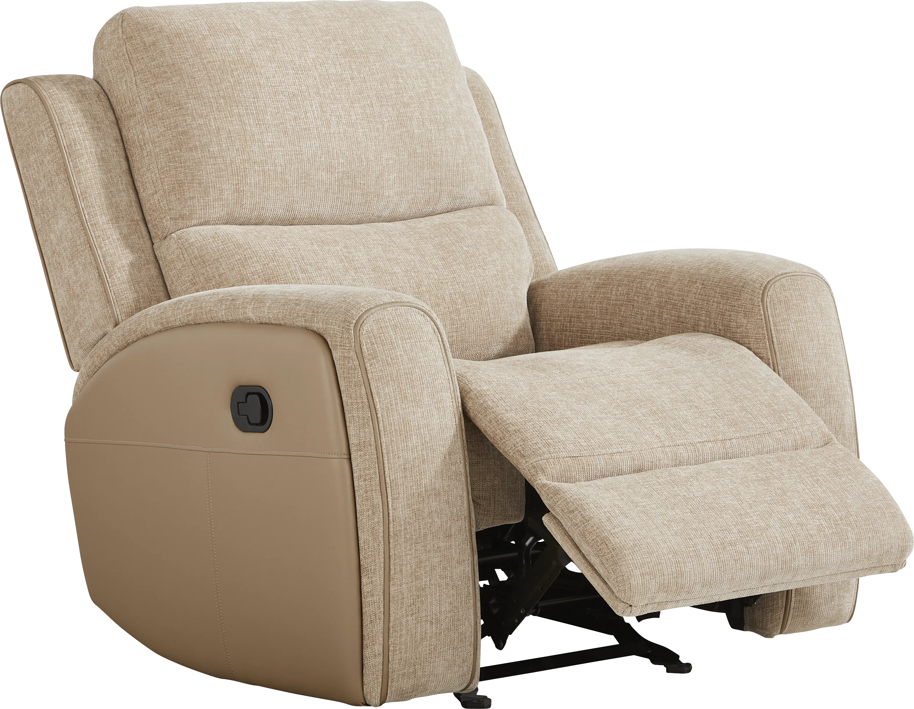 Harrison Beige Glider Recliner - Thumbnail - Image 1