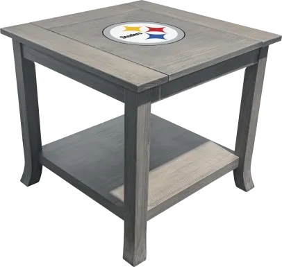 Pittsburgh Steelers Game Day End Table