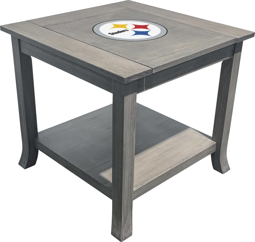 Pittsburgh Steelers Game Day End Table