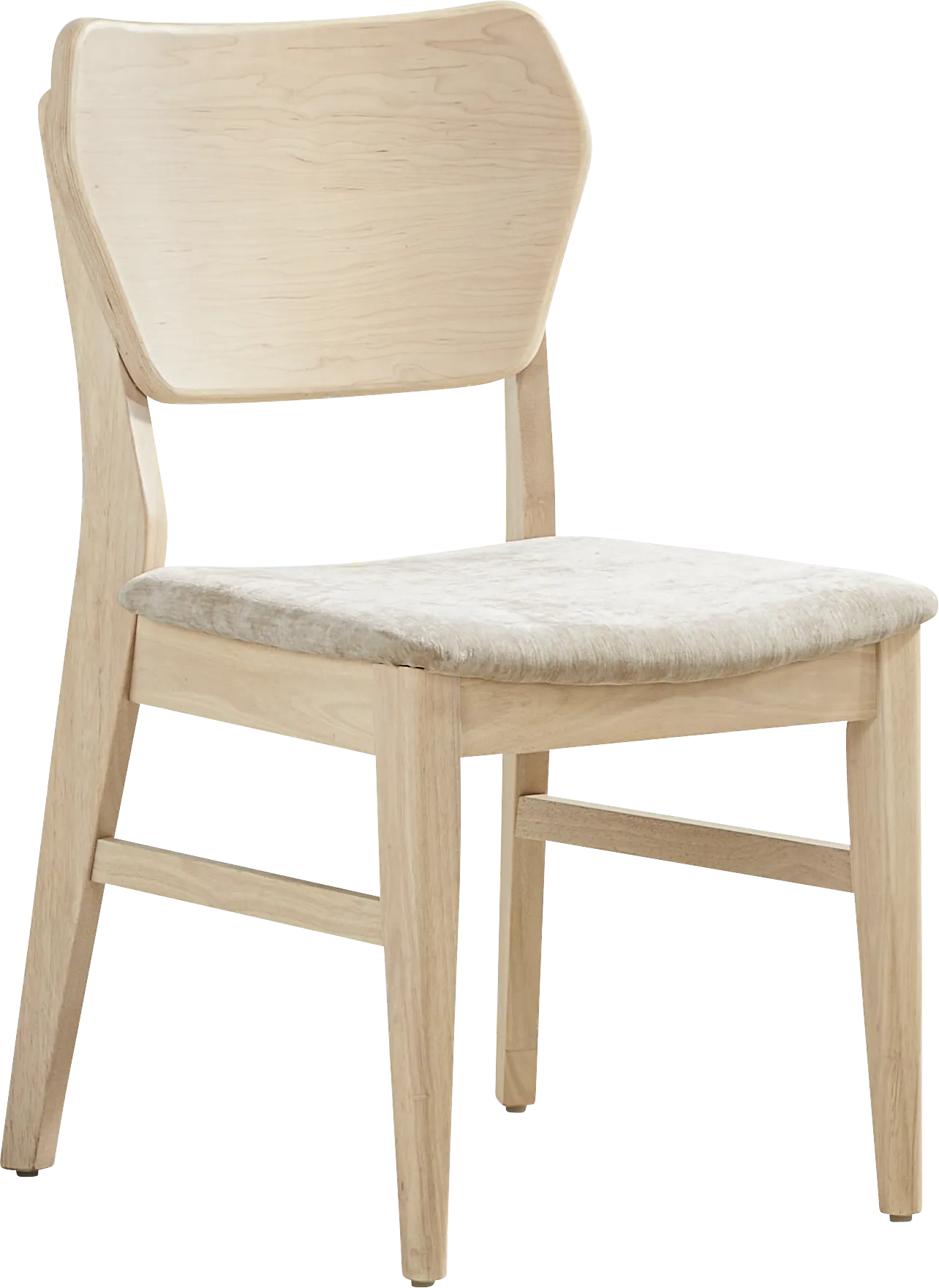 Julian Natural 5 Pc Square Dining Room with Panel Back Chairs - Thumbnail - Image 6