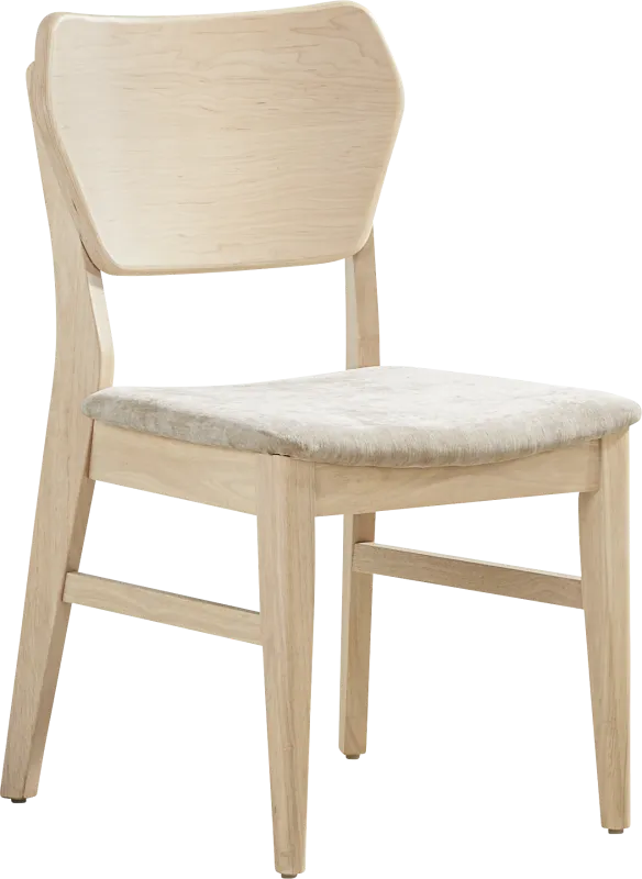 Julian Natural Panel Back Side Chair