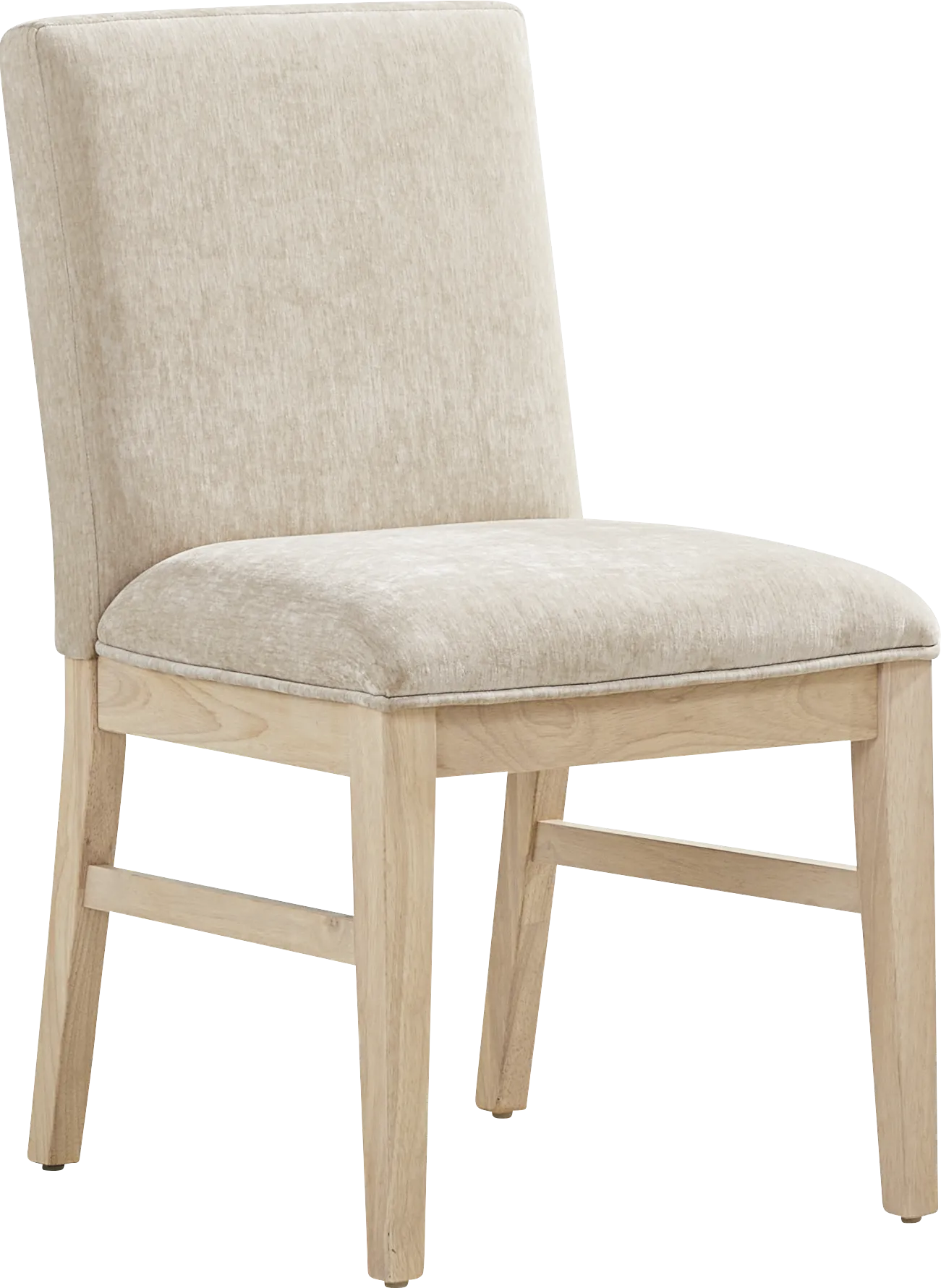 Julian Natural 5 Pc Square Dining Room with Cloud Upholstered Chairs - Thumbnail - Image 6