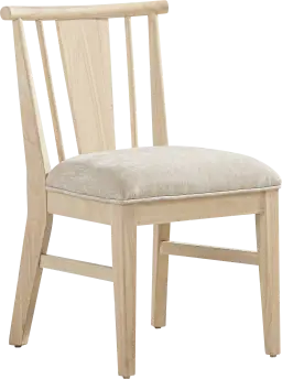 spindle back side chair
