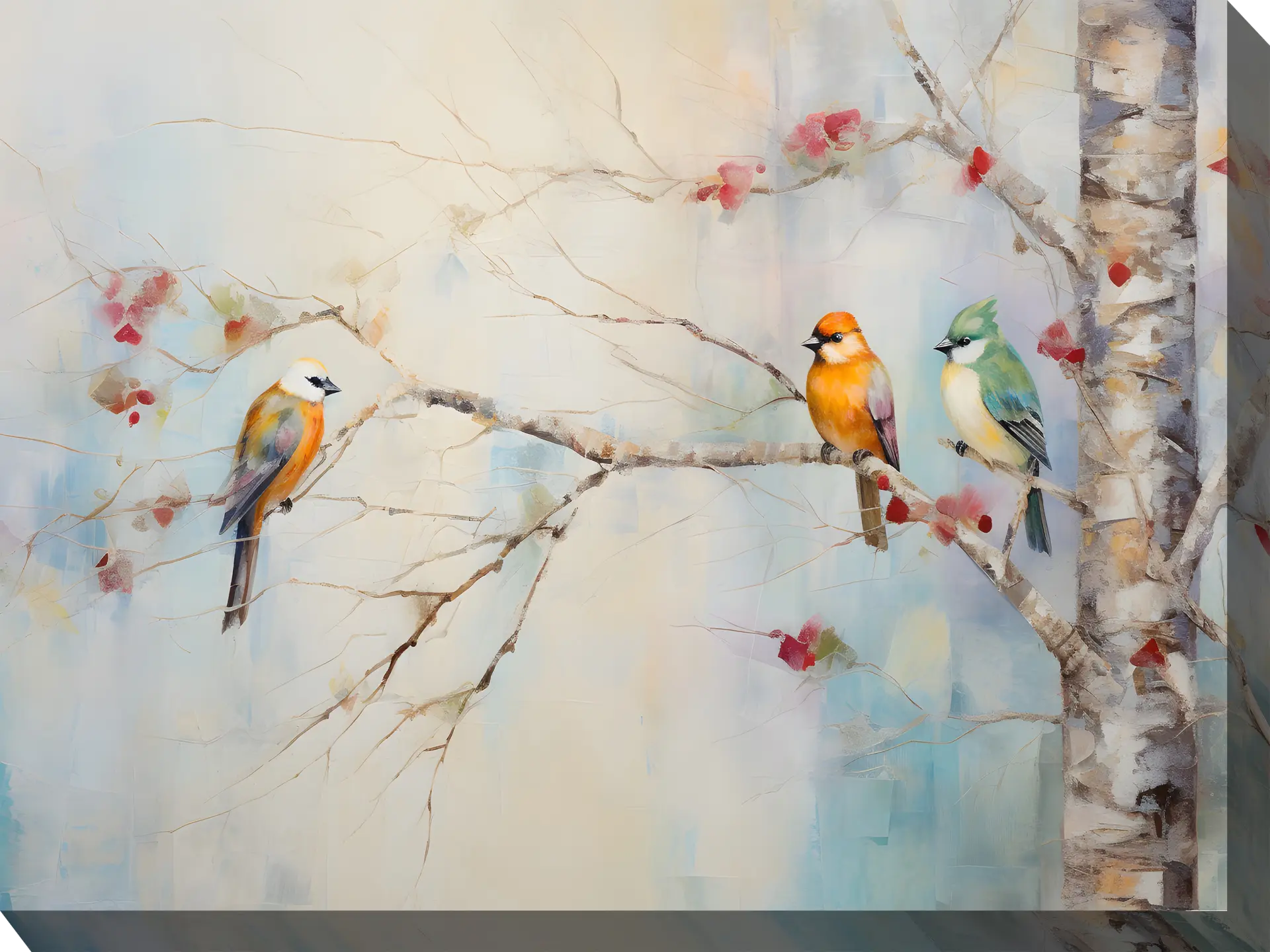 Birch Buddies Sky Indoor/Outdoor Wall Art