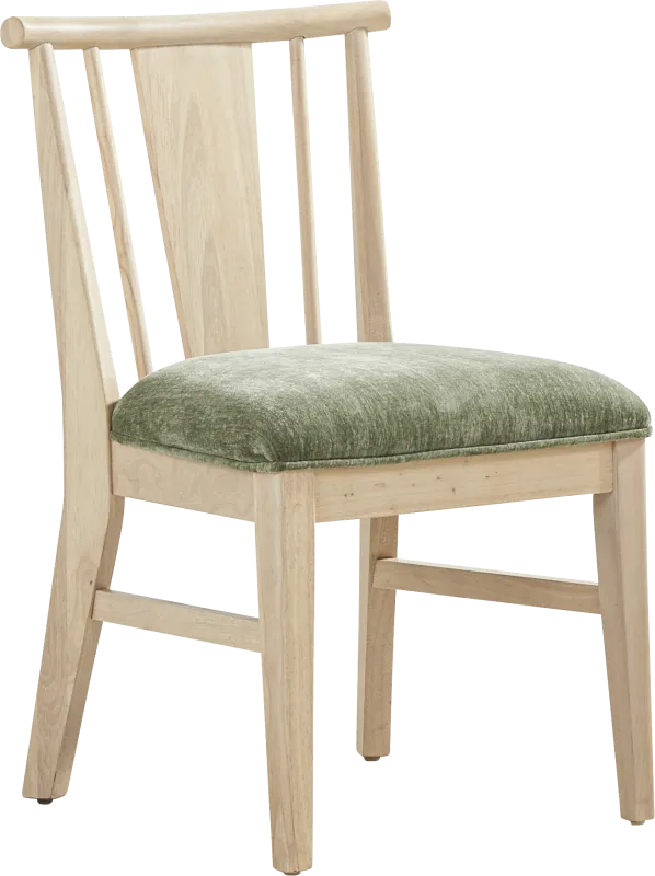 Julian Natural Spindle Back Side Chair
