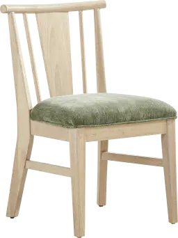 spindle back side chair