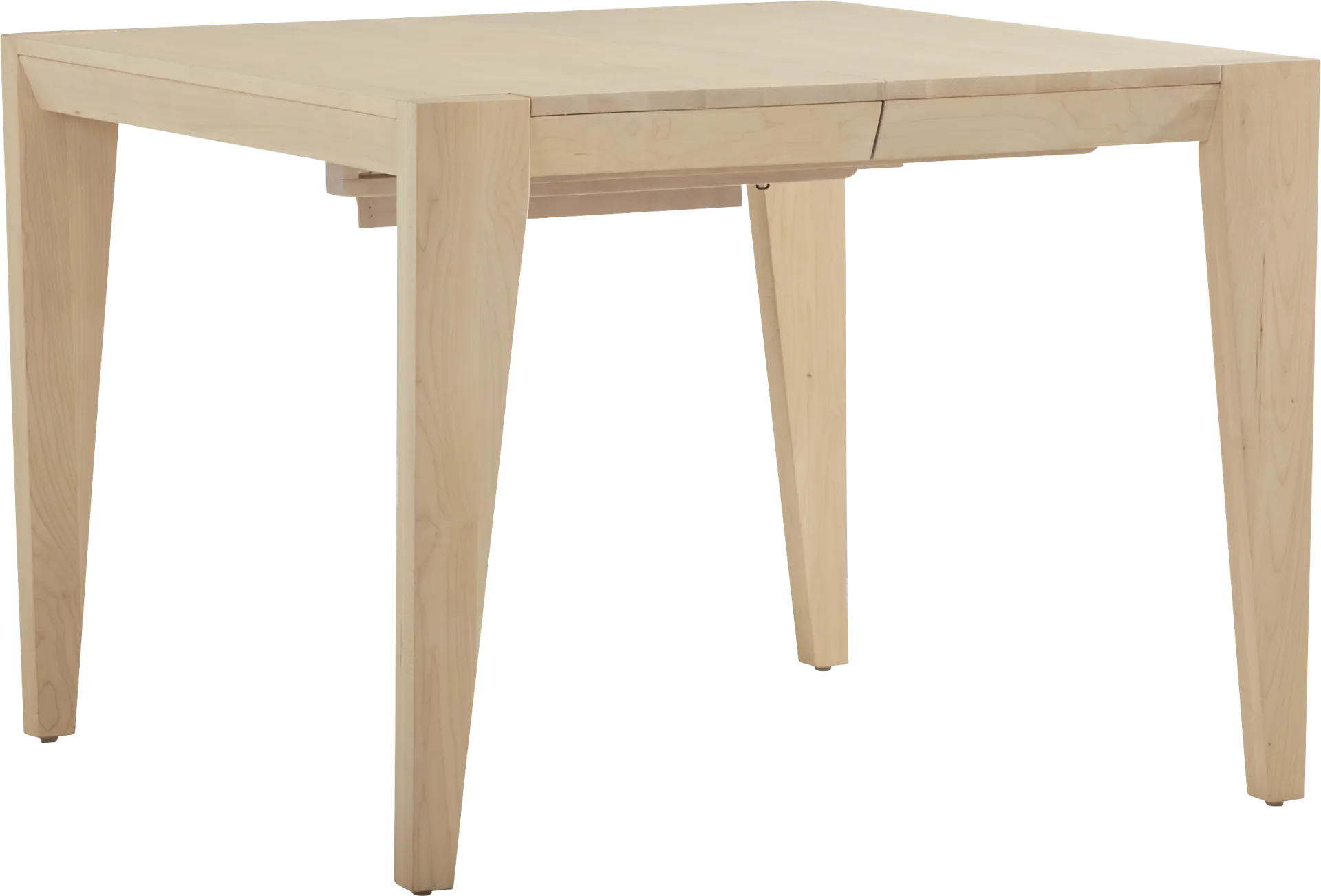 Julian Natural 5 Pc Square Dining Room with Cloud Upholstered Chairs - Image 2