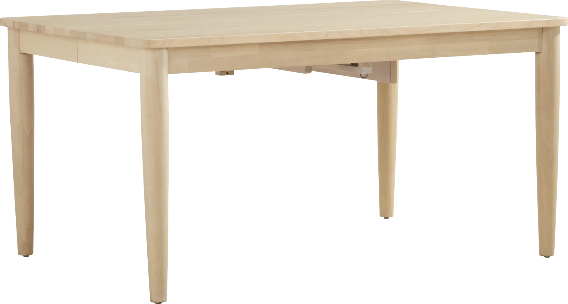 Julian Natural 5 Pc Dining Room with Green Upholstered Chairs - Image 2