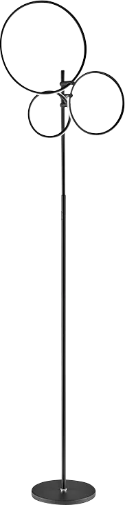 Weitzel Club Black Floor Lamp - Thumbnail - Image 1