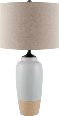 Driggs Post Gray Lamp