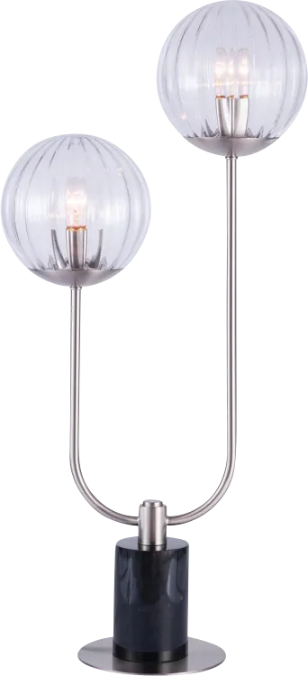 Rivard Point Silver Lamp - Image 1