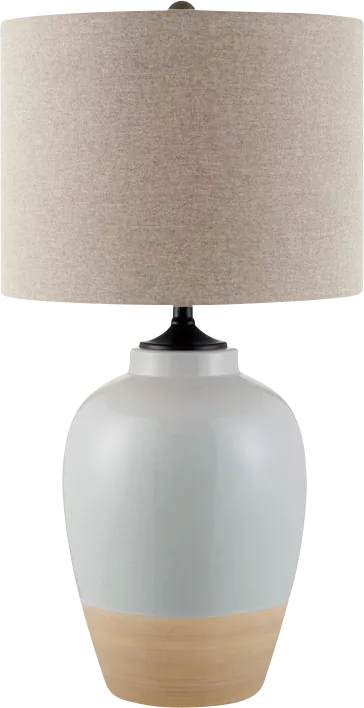 Duffield Circle Gray Lamp - Thumbnail - Image 1