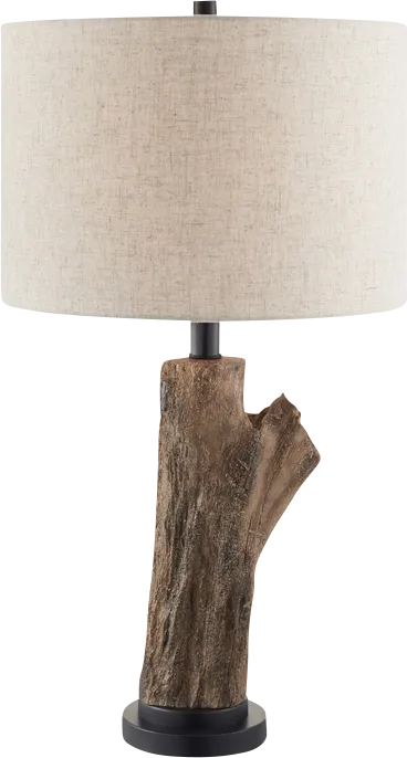 Wormer Cove Brown Lamp - Thumbnail - Image 1