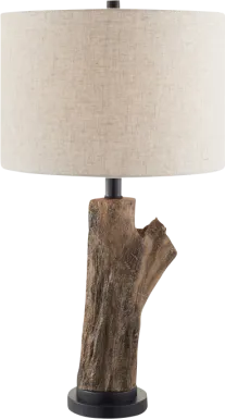 Wormer Cove Brown Lamp