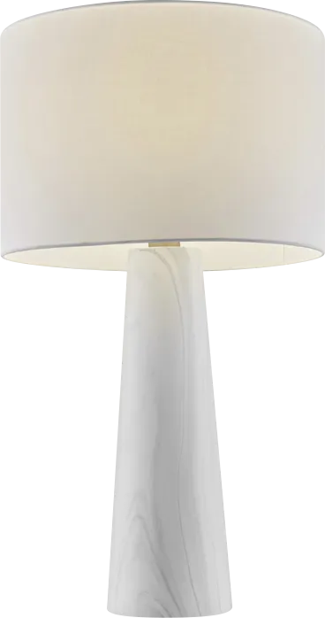 Drifton Road Tall White Lamp