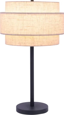 Izan View Black Table Lamp