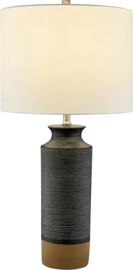 Sproat Reef Black Lamp