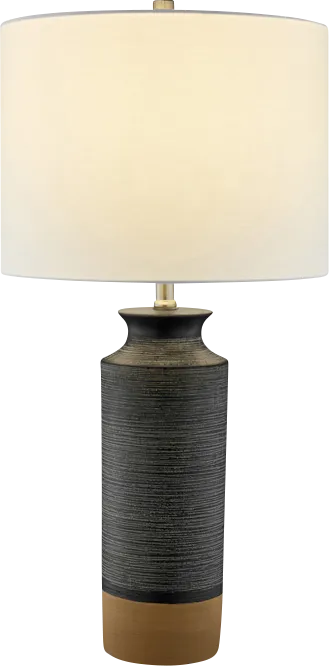Sproat Reef Black Lamp