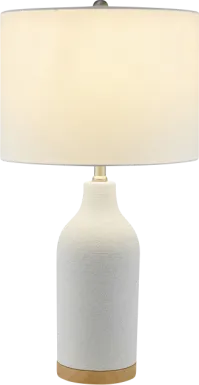 Lakepointe Shores White Lamp