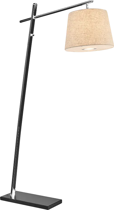 Fenwick Black Floor Lamp - Thumbnail - Image 1