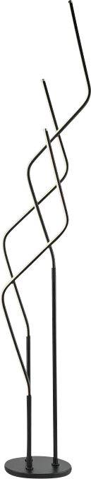 Sussex Moor Black Floor Lamp - Image 1