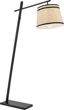 Fenwick Reef Black Arc Floor Lamp