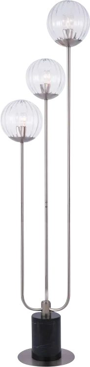 Rivard Point Silver Floor Lamp