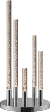 Colfax Peak Silver 5-Light Lamp