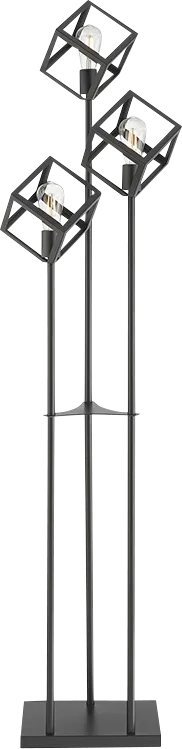 Wilkins Trail Black Floor Lamp