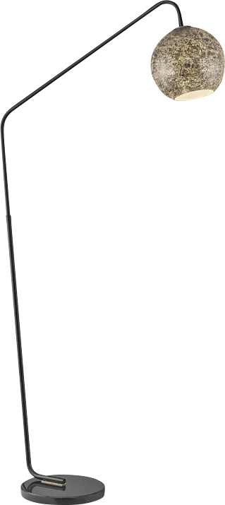 Julian Sea Gray Floor Lamp - Thumbnail - Image 1