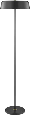 Sioux Grove Black Floor Lamp