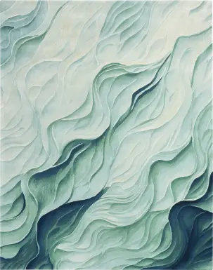 Aqualora Green 8'6 x 11'6 Rug