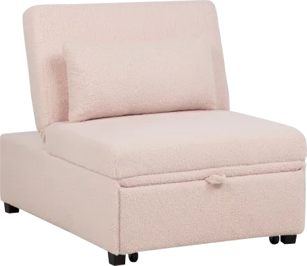 Kids Nimble 2.0 Blush Sleeper Chair