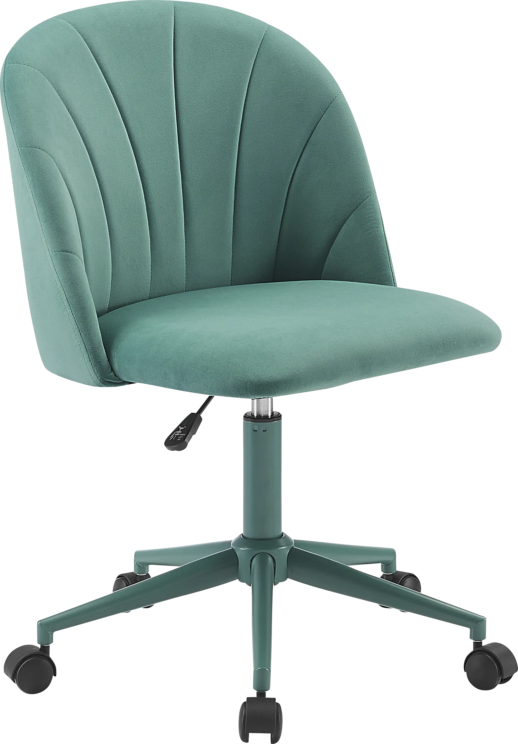 Cardlow Aqua Desk Chair - Thumbnail - Image 1
