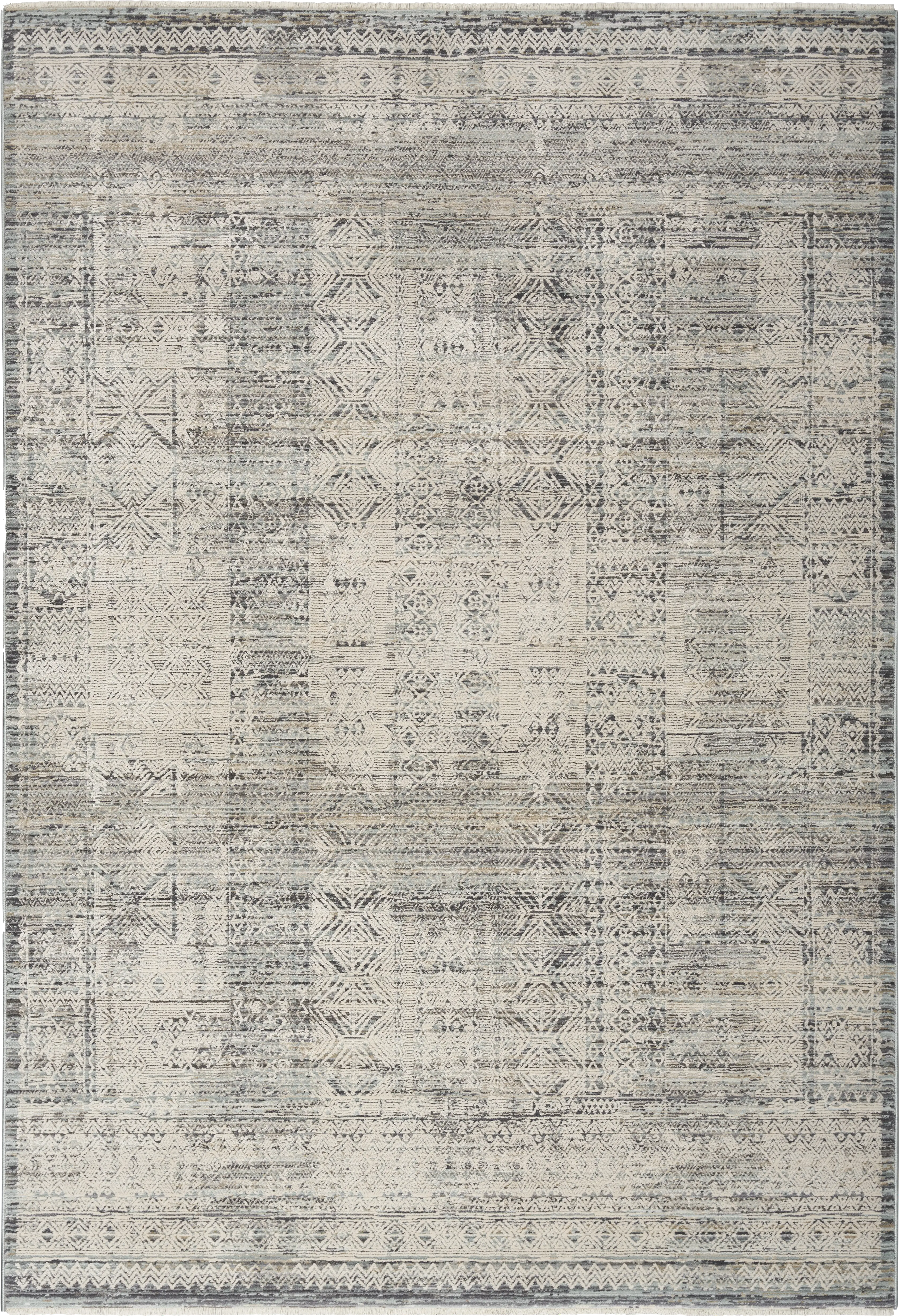 Afeni Beige 9'10 x 13'6 Rug - Thumbnail - Image 1