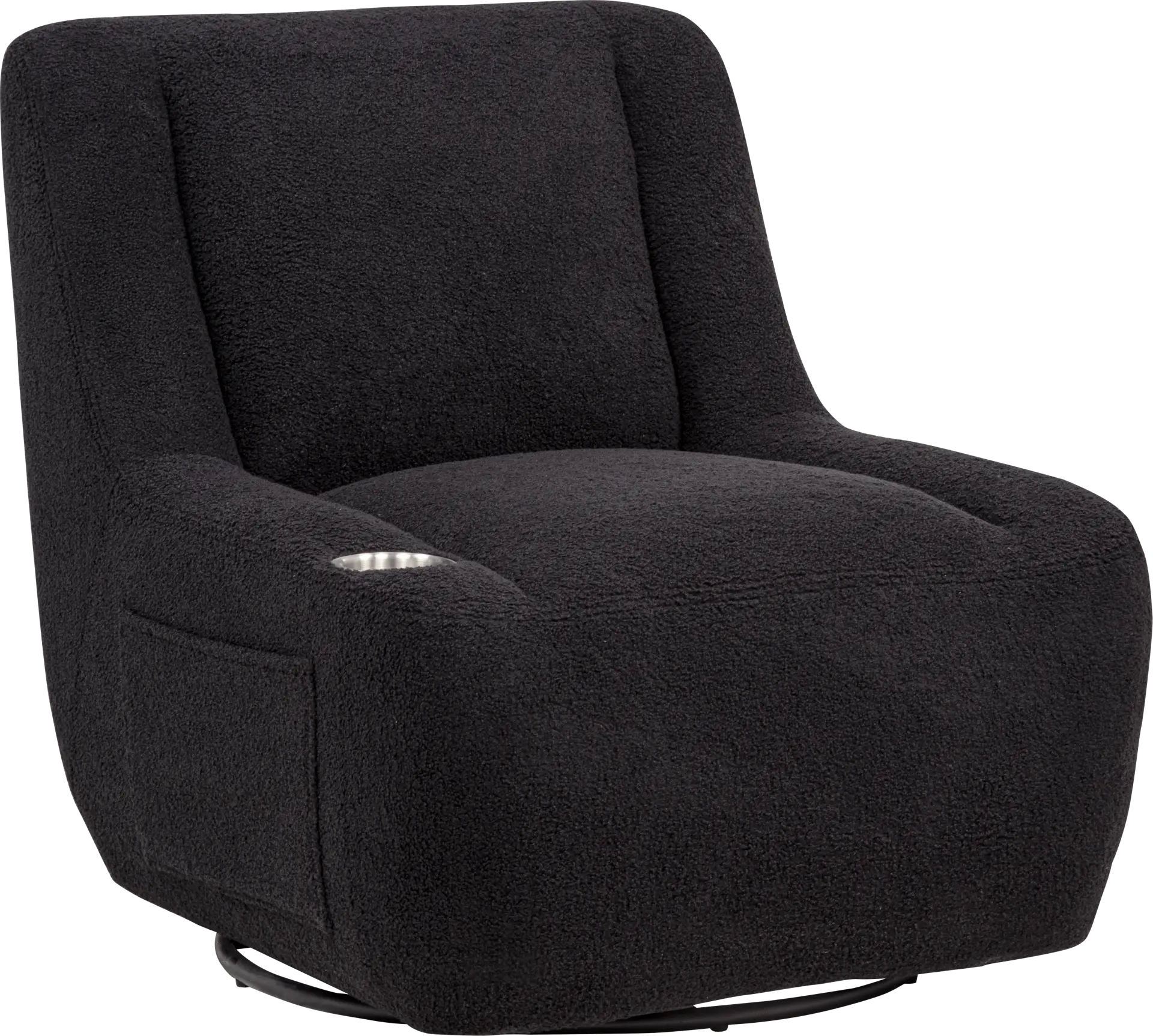 Kids Axel Black Swivel Chair