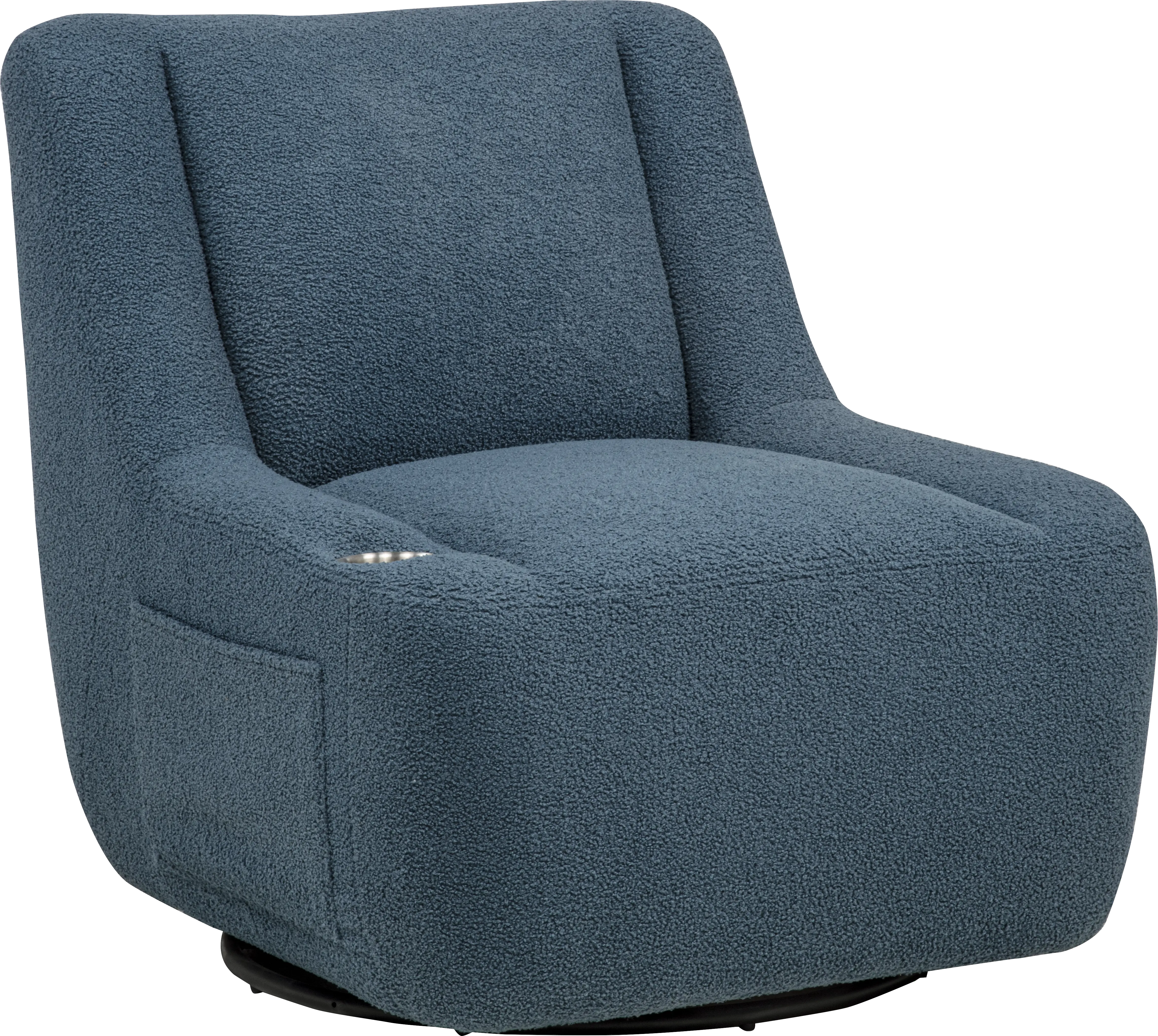 Kids Axel Blue Swivel Chair - Thumbnail - Image 1