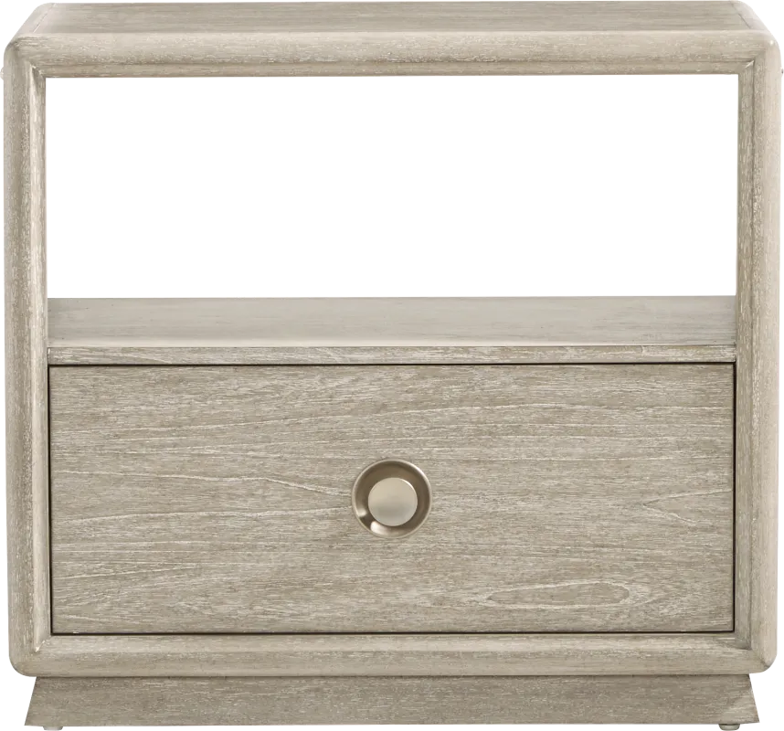 Santa Clarita Light Gray Nightstand