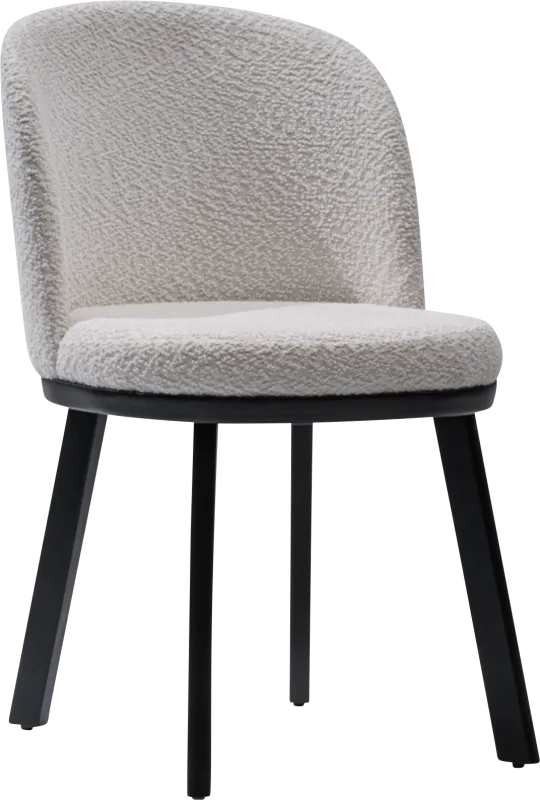 Nilesh White Side Chair