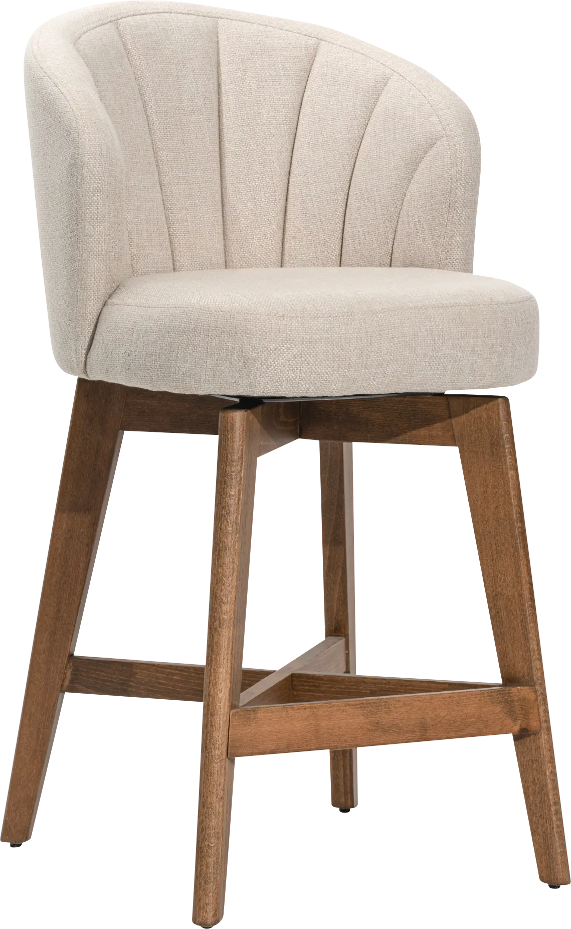 Saroj Cream Counter Stool