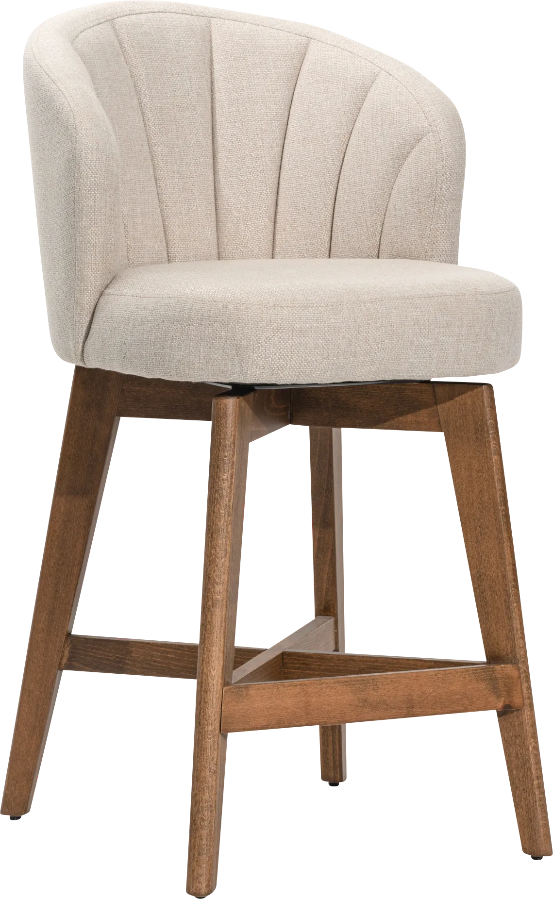 Saroj Cream Counter Stool - Image 1