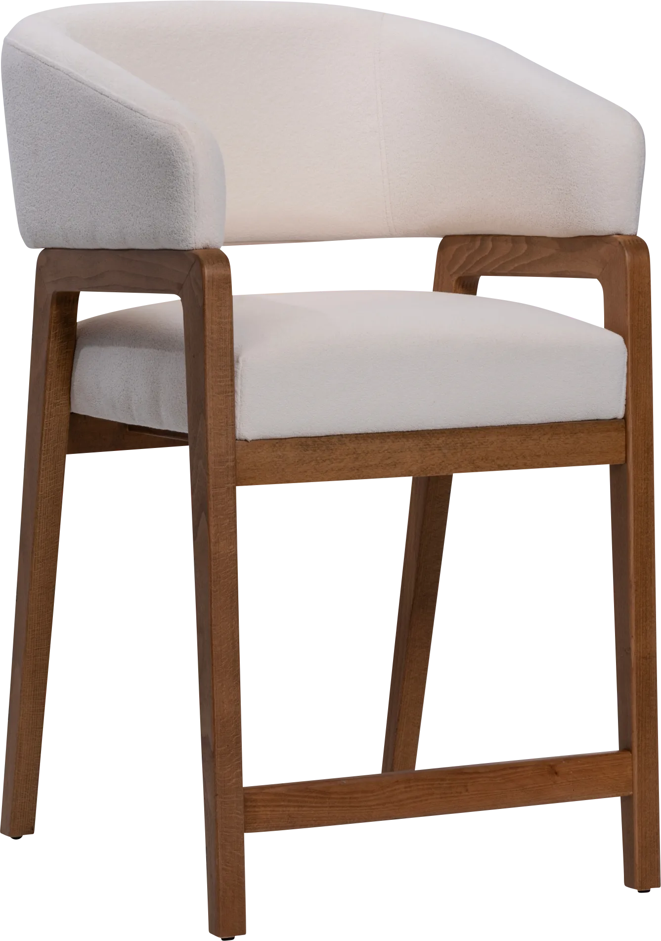 Trisha White Counter Height Stool - Image 1