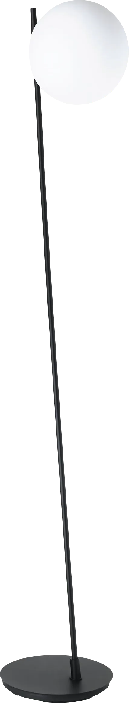 Syracuse Cave Black Floor Lamp - Image 1